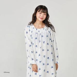 매지컬 마법사 미키 요루면 긴팔 파자마 원피스 파자마 FREE 아이보리