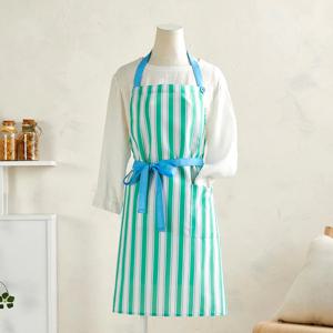생활방수 앞치마 그린스트라이프