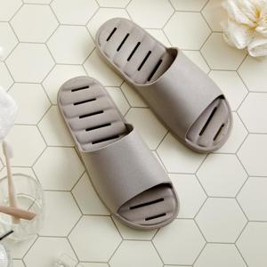 착붙는 PVC 논슬립 욕실화 280MM L.GREY