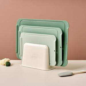 실리만 TPU도마 3P와 거치대 세트