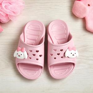 해피스프링 래빗 EVA 아동욕실화 170mm PINK