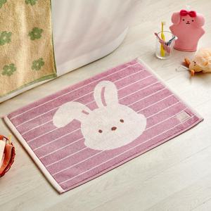 해피스프링 래빗 페이스 타월 발매트