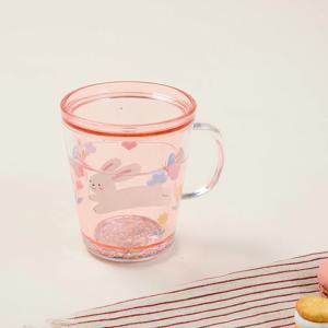 해피스프링 넓은 핸들워터 텀블러 260ML 토끼