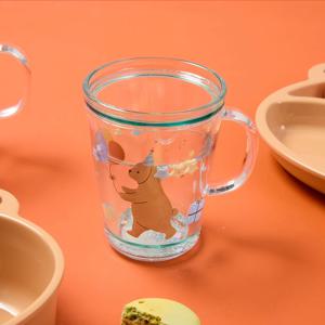 파티베어 넓은 핸들워터 텀블러 260ML 곰