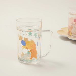 파티베어 아크릴 핸들워터 텀블러 245ML