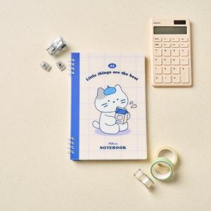 밀크캣 PP 트윈 노트 A5 KEEP IT COZY