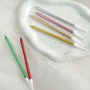 12cm 막대초 1P 파티초 생일 이벤트 미니 케이크 기념일