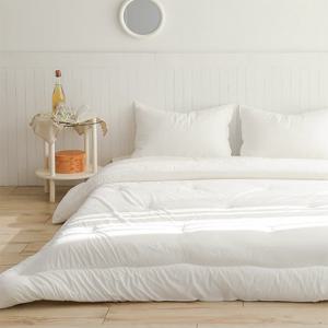 헬로우 4COLOR 오가닉 순면60수 피그먼트워싱 옥수수솜 차렵이불(SS)(Q/K)