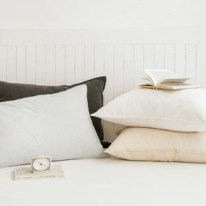 헬로우 4COLOR 오가닉 순면60수 피그먼트워싱 누빔베개커버(50X70cm)