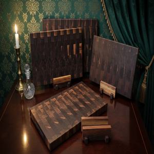 북미산블랙월넛 엔드그레인 도마