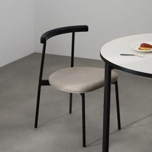 플로 타원 와이드4인 식탁세트 1650 (미나의자4 포함)