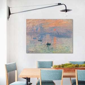 클로드 모네 인상 해돋이 캔버스 액자 거실 사무실 인테리어그림