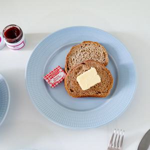 [리퍼] 리네 스카이블루 플레이트 브런치접시 M(22cm)