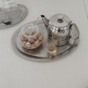 [리퍼] 빈티지 무광 오발트레이 스텐접시 L(29x22cm)