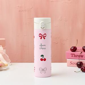 TOGO 원터치 경량텀블러 리본체리 500ml