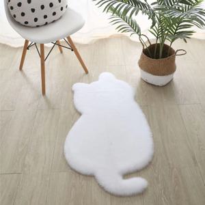 고양이 밍크 양털 러그 카페트 발매트 (4colors)