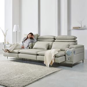 클라우드 3세대 리클라이너 쇼파 슬라이딩 모션 무빙소파 이지클린 가죽 패브릭 3인용4인용