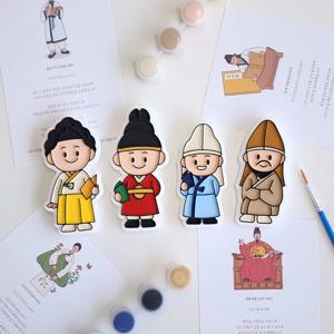 지폐속인물 석고방향제 DIY 전통인물 감성 오브제