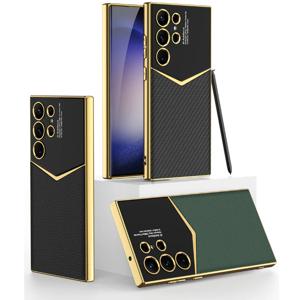 갤럭시 S26 울트라 플러스 케이스 호환 S26 S25 S24 FE 공용 골드라인