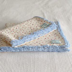 꽃무늬 와플지 면 블랭킷 무릎담요 쇼파 커버 캠핑 유모차덮개 가리개