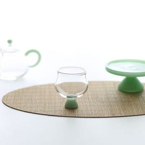 움튼 찻잔 미니 유리 티 잔 다도잔 우롱차 백차 녹차 찻자리