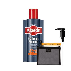 카페인 샴푸 c1 600ml (메쉬파우치+펌프 증정)