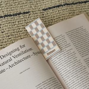 미니 러그 북마크-파사드-미스트 블루