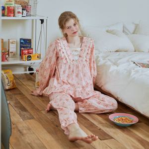 베어린 긴팔 투피스 베이비핑크 (40수)