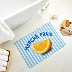 프루티 썸머 빅 레몬 규조토 발매트 SKY 45X65