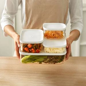 적층형 밀폐용기 반찬통 전자레인지 소분용기 냉장고 정리