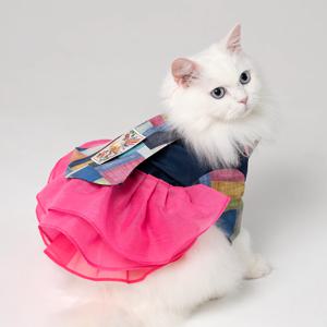 강아지 한복 첫번째 No.1 조각보 여