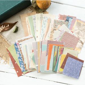 빈티지 다꾸 페이퍼 배경지 60매 다이어리 꾸미기