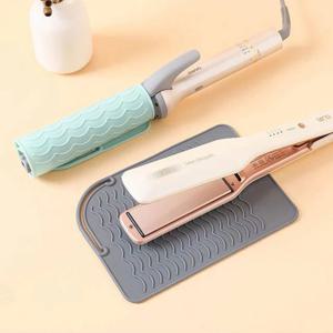 실리콘 받침대 다용도 식기건조대 고데기 받침대 화장대