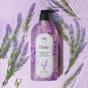 해피바스 플로레 라벤더가든 바디워시 900g