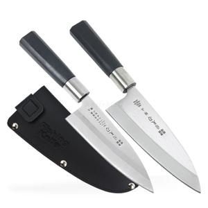 일천도 특상 6A 데바 (P손잡이) + 칼집 횟칼 생선칼