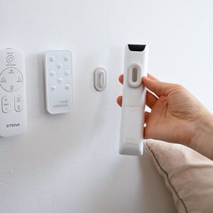 2p 고급 실리콘 만능 자석 리모컨 거치대 정리 리모콘 수납 보관 함 공유기 콘센트