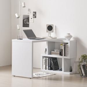 글래드 지그재그 2단 책장 800 공부방 ㄱ자형 코너 책상 세트 1200