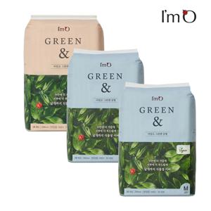 아임오 그린앤 비건생리대 중형 28Px2팩+대형 28Px1팩 (총 84P)