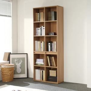 밀로 5단 오픈형 책장 서재 파티션 책꽂이 800 2colors