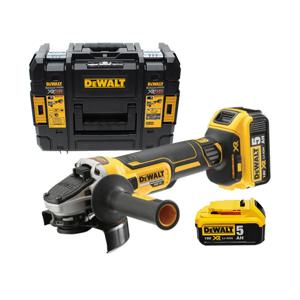 DCG405P2 충전 그라인더 125mm 스핀들 M10 만조 포함 18V/20V 5.0AH