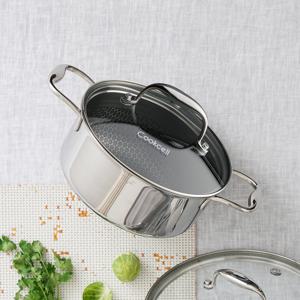 Cookcell 블랙큐브 양수냄비 싱글 20cm