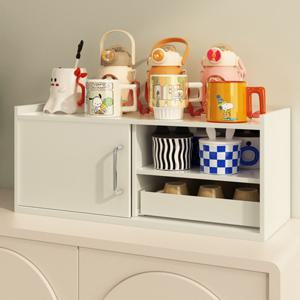 [리퍼] 미니 그릇장 철제 슬라이딩수납장 그릇정리대 접시 컵정리대 주방수납함 선반