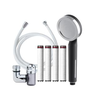 대림 디클린와이드샤워기(블랙)+필터+호스+워터탭