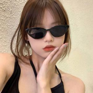 패션 선글라스 편광 자외선차단 캣츠아이 뿔테 y2k