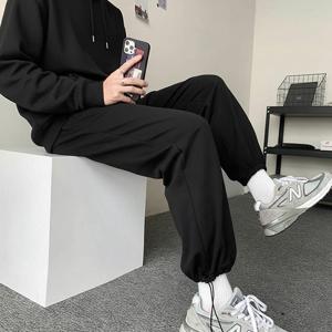 남녀공용 기모 와이드팬트 스티링 일자핏 조거 바지