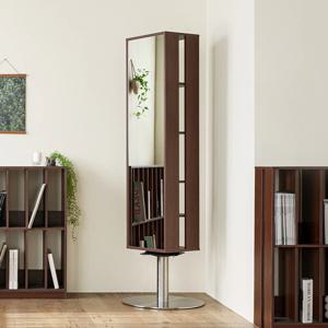 [리퍼] 파레드 5단 거울 회전 책장 (스탠드형)