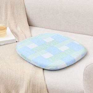 마이호텔 자카드 메모리폼 방석 민트 40x40