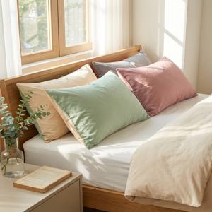 [오세일] 1+1 양면 호텔 베개커버 5070 자루형 베겟 덮개 2장세트