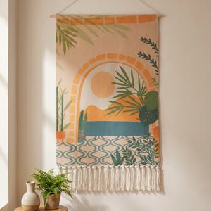 감성 월행잉 배전함 두꺼비집가리개 인테리어 대형 패브릭 포스터