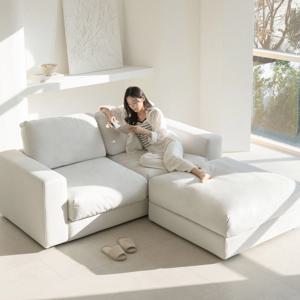 [10%쿠폰] 스테이 3인용 구스 아쿠아매직텍스 패브릭 소파